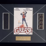 Grease Film Cells Presentation – limited edition 496/1000 with COA, real 35mm cells. Buy movie memorabilia from Presley Collectibles.