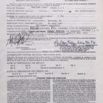 Michael Hirsh Autograph hand‑signed AFTRA contract featuring Certificate of Authenticity and worldwide shipping.