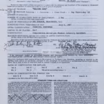 John Ritter Autograph hand‑signed AFTRA contract featuring Certificate of Authenticity and worldwide shipping.