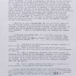 Bruce Hall Autograph hand‑signed Talent Release Form featuring Certificate of Authenticity and worldwide shipping.