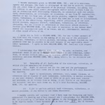 Mike Baird Autograph on 1986 Welcome Home house-band talent release form, blue-ink signature with full contract text and provenance.