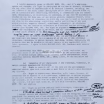 Fred Travalena Autograph hand-signed and annotated 1986 Welcome Home Vietnam Veterans Talent Release Form featuring Certificate of Authenticity.