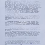 Gerald McRaney Autograph hand-signed 1986 Welcome Home Vietnam Veterans Talent Release Form featuring Certificate of Authenticity.