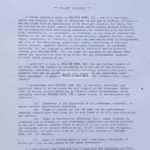 Catherine Bach Signed Contract hand‑signed 1986 talent release form with Certificate of Authenticity.