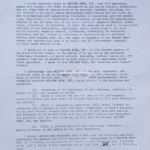 Ed Asner Autograph hand-signed 1986 Welcome Home Vietnam Veterans Talent Release Form with Certificate of Authenticity.