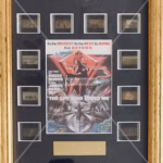Framed The Spy Who Loved Me Film Cells presentation from The Spy Who Loved Me, limited edition James Bond Movie memorabilia with Certificate of Authenticity, worldwide shipping available.