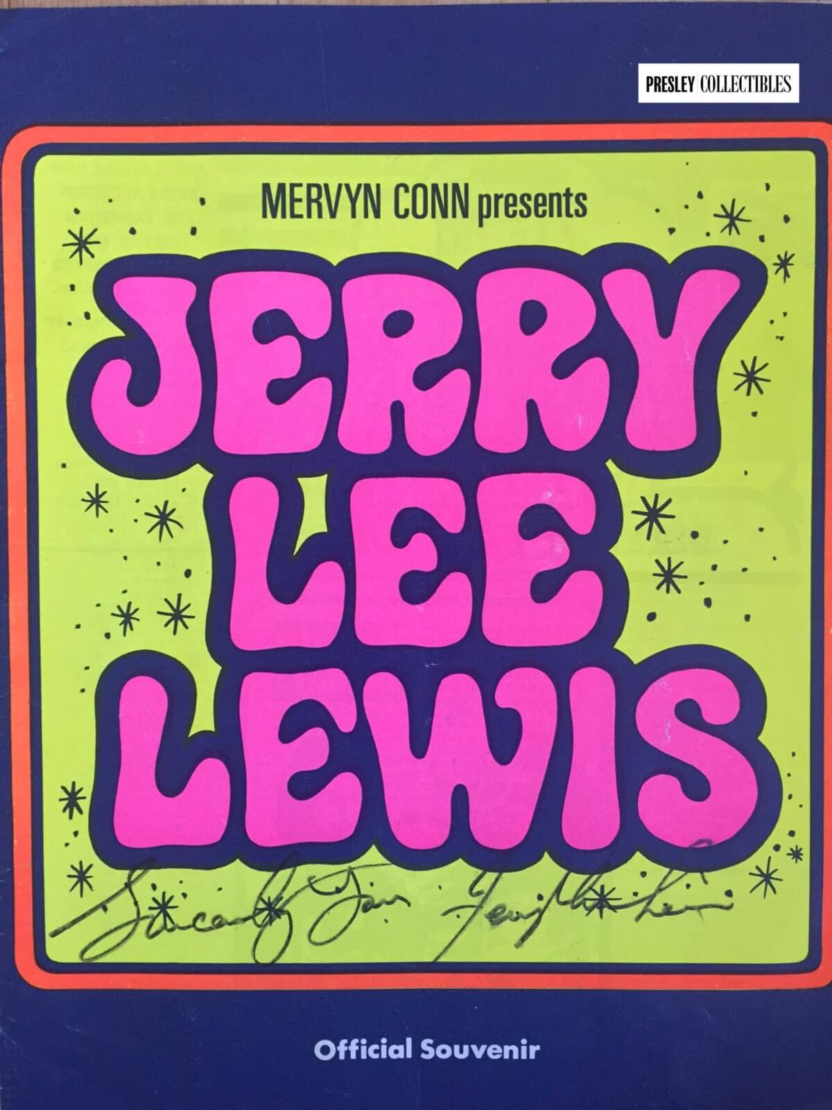 Jerry Lee Lewis Autograph