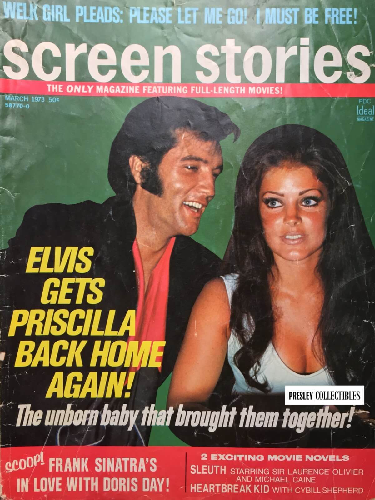 Screen Stories Magazine March 1973