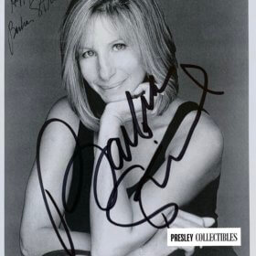 Barbra Streisand Autograph