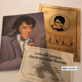 Elvis Presley 1977 Concert Photo Album