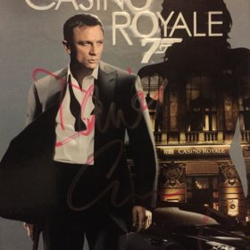 Daniel Craig Autograph