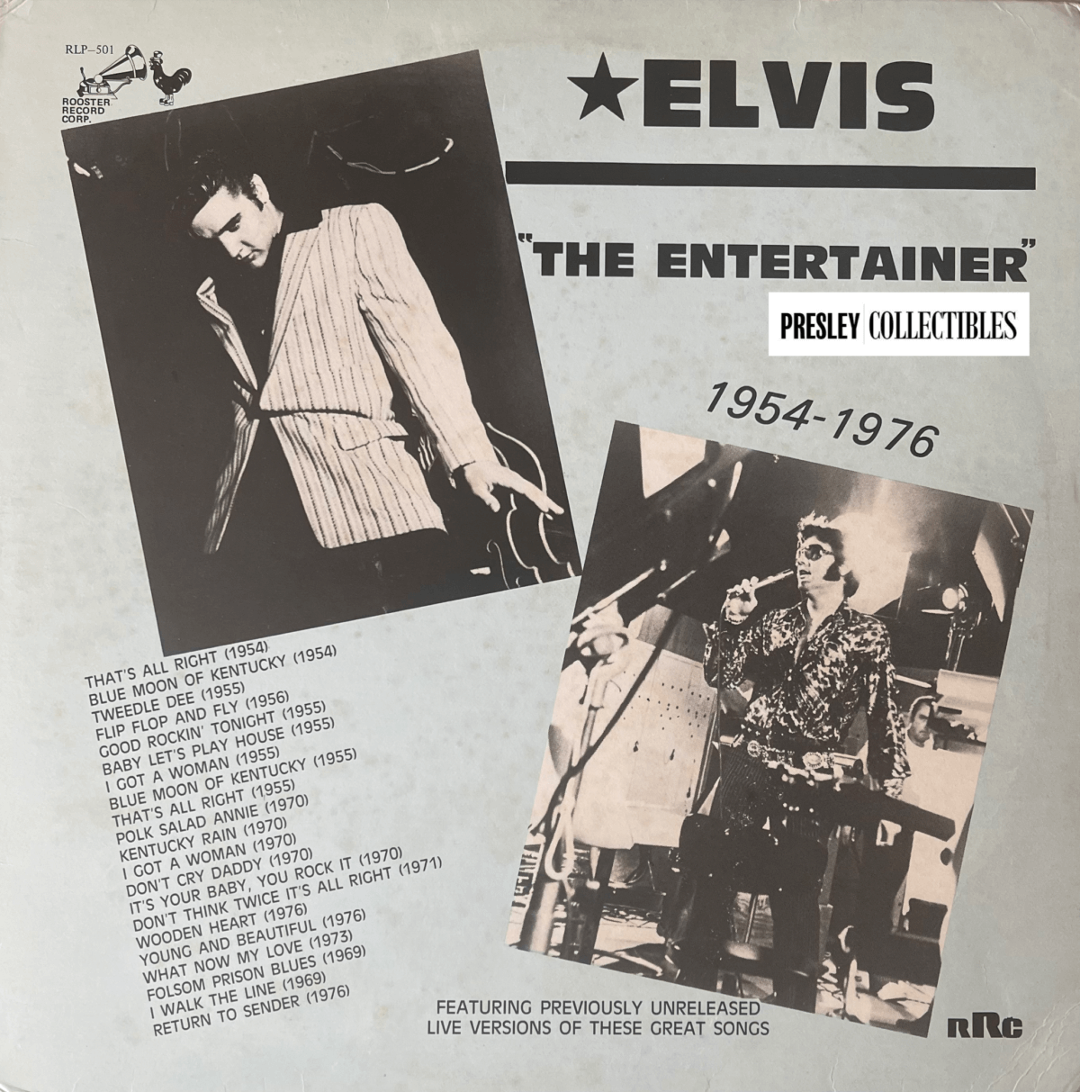 Elvis The Entertainer 1954-1976