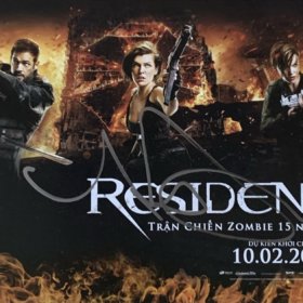 Resident Evil Signed Photo