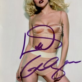 Lady Gaga Signed Photo