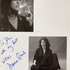 Diana Quick Autograph