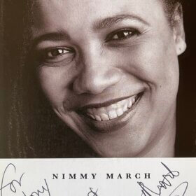 Nimmy March Autograph
