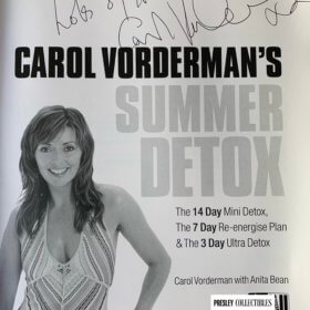 Carol Vorderman Signed Book