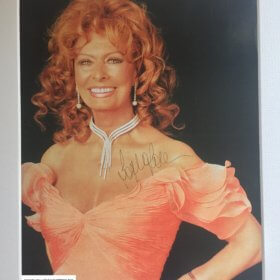 Sophia Loren Signed Photo