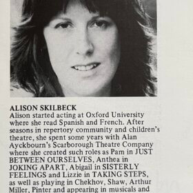 Alison Skilbeck Autograph