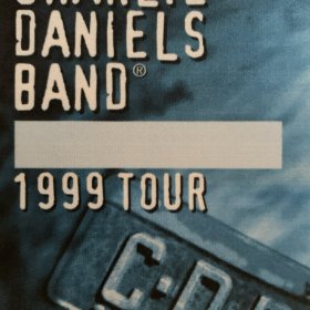 Charlie Daniels 1999 Tour Guest Pass