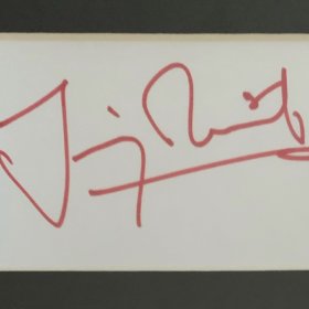Jimmy Nail Autograph