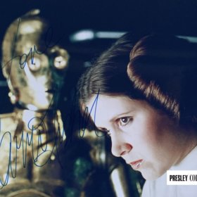 Carrie Fisher Autograph