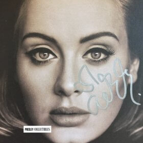 Adele Signed CD