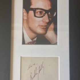 Buddy Holly Autograph