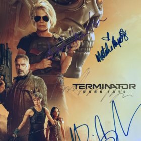 Terminator Dark Fate Autographs