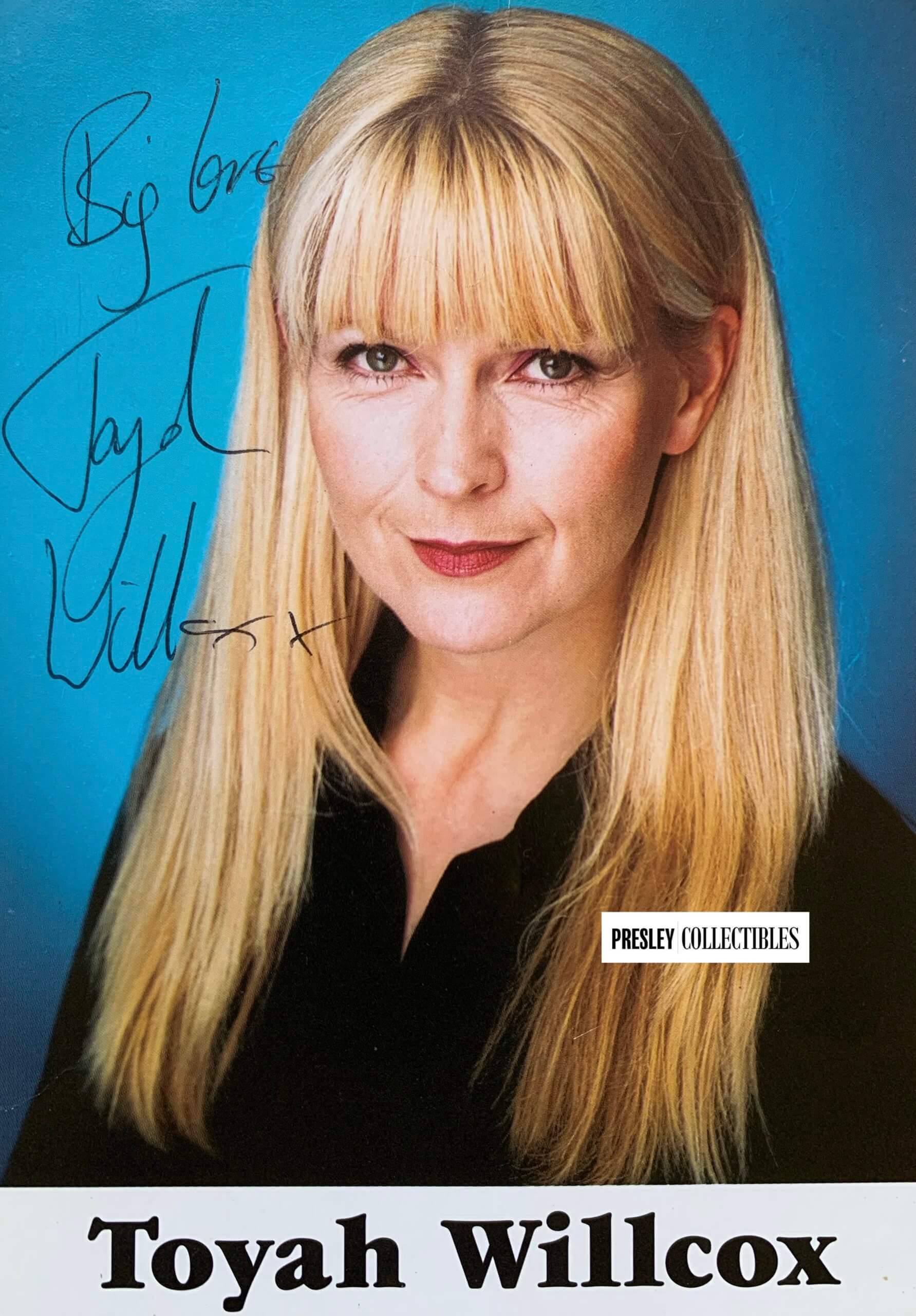 Toyah Photo Signed In Person F273 Singer/Actress 