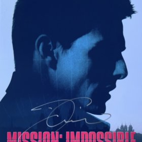 Tom Cruise Mission Impossible Signed Photo