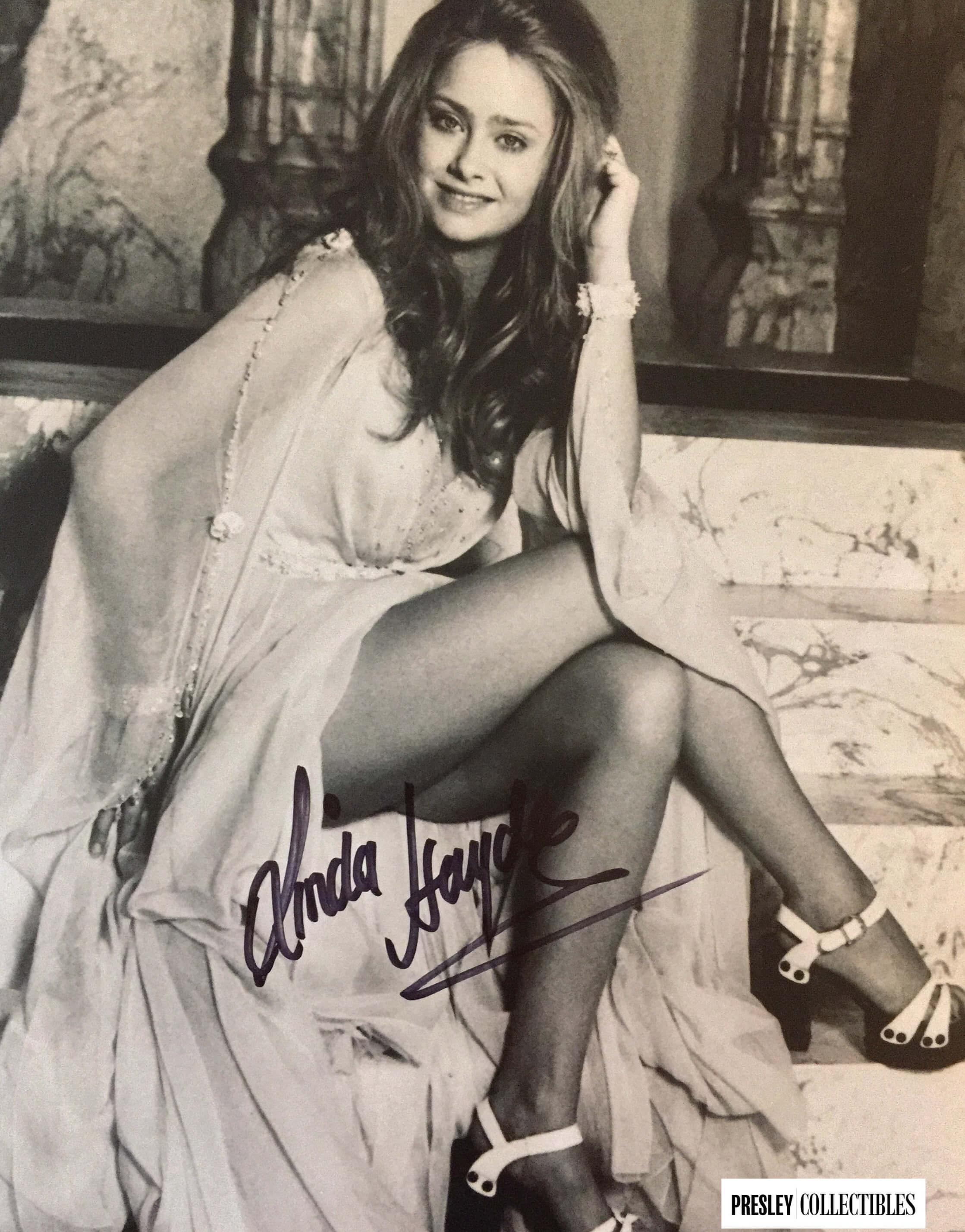 Linda Hayden Autograph.