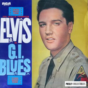 Elvis Presley G.I. Blues Japanese LP SHP-5133