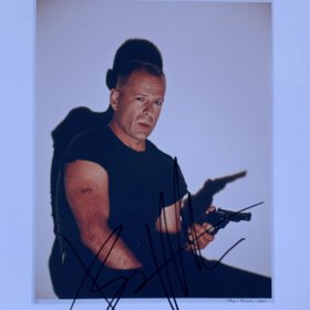 Bruce Willis Autograph