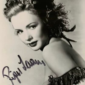 Piper Laurie Autograph