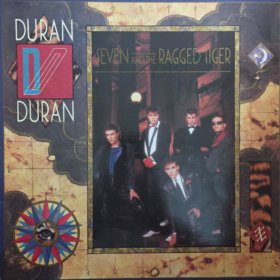 John Taylor Hand Signed Duran Duran Seven and The Ragged Tiger LP