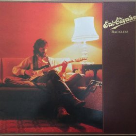Eric Clapton Hand Signed Backless LP