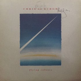 Chris De Burgh Hand Signed Flying Colours LP