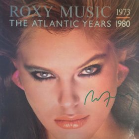Authentic Brian Ferry Hand Signed Roxy Music The Atlantic Years LP