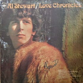 Al Stewart Hand Signed Love Chronicles LP