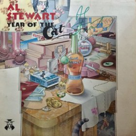 Al Stewart Hand Signed Year of The Cat LP