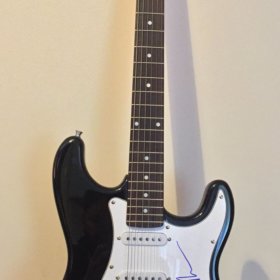 Lindsey Buckingham Hand Signed Guitar