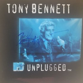 Tony Bennett Hand Signed MTV Unplugged CD