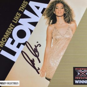 Leona Lewis Hand Signed A Moment Like This CD Single