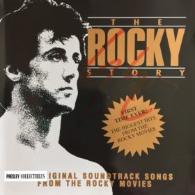 Sylvester Stallone Hand Signed The Rocky Story CD