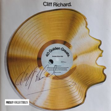 Artist of The Month October 2017 - Cliff Richard