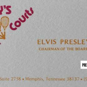 Presley Center Courts Business Cards