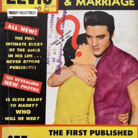 Elvis His Loves and Marriage Magazine 1957