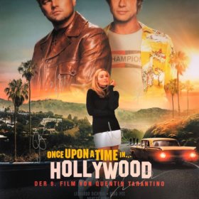 Once Upon a Time in Hollywood Signed Poster