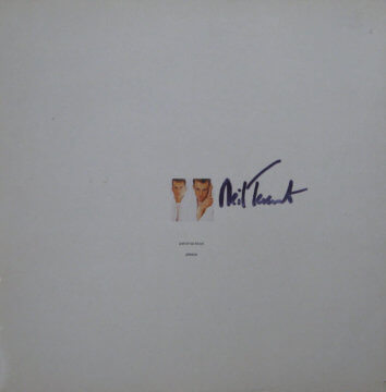 Neil Tennant Hand Signed Please LP